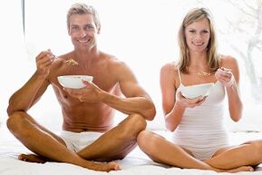 eating food to increase power